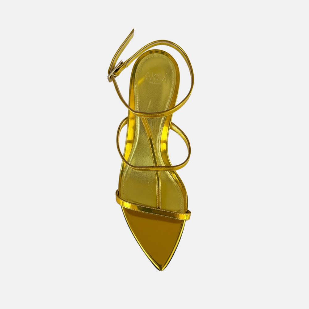 Super Flea Market+Alevi +gold strap heels+Brand donation+2